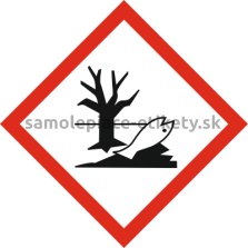 Etikety GHS 09 (CLP) 100x100 mm Látky nebezpečné pre životné prostredie
