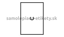 Etikety cenové 16x23 mm Motex biele snímateľné