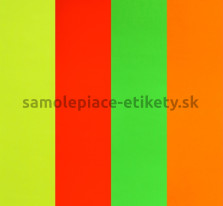Etikety PRINT 25x33 mm farebné signálne (100xA4)