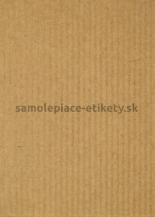 Etikety PRINT 63,5x16,9 mm (100xA4) - hnedý prúžkovaný papier